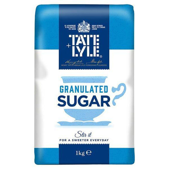 Granulated Cane Sugar 1kg - Tate & Lyle - O Mercadin