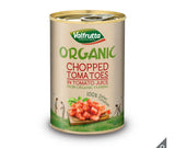 Organic Chopped Tomatoes 400g - Valfrutta