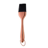 1Pc Stainless Steel Handle Silicone Oil Brush BBQ Butter Bake-Ware Bread Basting Brush Kitchen Utensils Oil Brush for Grilling