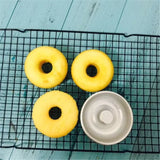 Pudding Mousse Cake Mold Donut Pan Anodized Aluminum Alloy Mould Kitchen Bakery Baking Decoration Tin Ring Tools Baking Mold