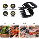 BBQ Accessories Meat Shredder Strong Pulled Pork Puller BBQ Fork Bear Claw Fruit Vegetable Slicer Cutters Cooking Tools