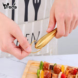 1Pc Stainless Steel Handle Silicone Oil Brush BBQ Butter Bake-Ware Bread Basting Brush Kitchen Utensils Oil Brush for Grilling