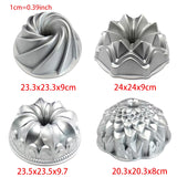 Cake Mold Aluminum Material Chiffon Cake Molds Hollow Chimney Cake Mold DIY Baking Cake Tools Cake Tins Cake Dropshipping