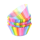 100Pcs Muffin Cupcake Paper Cups Cupcake Liner Baking Muffin Box Cup Case Party Tray Cake Decorating Tools Birthday Party Decor