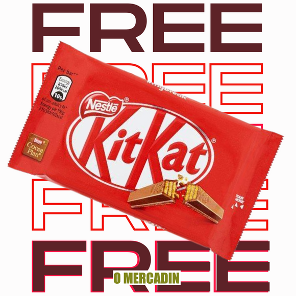 Kit Kat free 