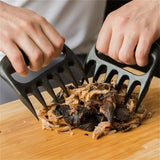 BBQ Accessories Meat Shredder Strong Pulled Pork Puller BBQ Fork Bear Claw Fruit Vegetable Slicer Cutters Cooking Tools