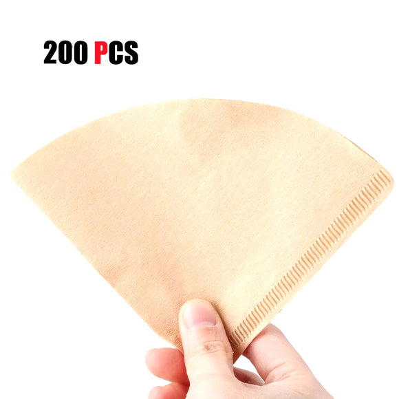 Coffee Filter V Shape Paper Cone for V Dripper Coffee Filters Cups Espresso Coffee Drip Tools Paper Filters