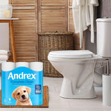 Andrex Toilet Rolls 36, 72 or 108 Classic Clean Fragrancefree 2 Ply Toilet Paper