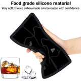 4/6/8/15 Grid Big Ice Tray Mold Giant Jumbo Large Food Grade Silicone Ice Cube Square Tray Mold DIY Ice Maker Ice Cube Tray