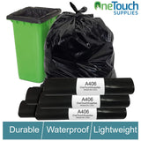 WHEELIE BIN BLACK LINERS HEAVY DUTY THICK BIN BAGS RUBBISH WASTE REFUSE SACKS