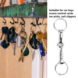 Horse Snaffle Bit Keychain Zinc Alloy Pelham Bit Keychain Single Connector Horse Bit Key Chain