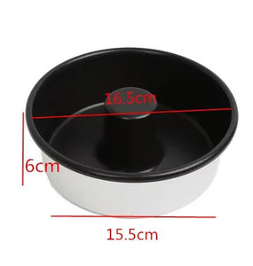 Pudding Mousse Cake Mold Donut Pan Anodized Aluminum Alloy Mould Kitchen Bakery Baking Decoration Tin Ring Tools Baking Mold