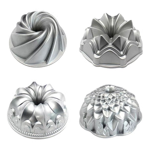 Cake Mold Aluminum Material Chiffon Cake Molds Hollow Chimney Cake Mold DIY Baking Cake Tools Cake Tins Cake Dropshipping