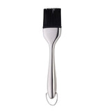 1Pc Stainless Steel Handle Silicone Oil Brush BBQ Butter Bake-Ware Bread Basting Brush Kitchen Utensils Oil Brush for Grilling