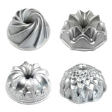 Cake Mold Aluminum Material Chiffon Cake Molds Hollow Chimney Cake Mold DIY Baking Cake Tools Cake Tins Cake Dropshipping