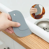 1PC Multi-Function Oil Scraper Cartoon Kitchen Bathroom Stove Dirt Decontamination Scraper Cake Baking Tool Oil Plate Scraper