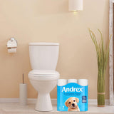 Andrex Toilet Rolls 36, 72 or 108 Classic Clean Fragrancefree 2 Ply Toilet Paper