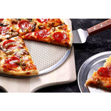 1Pcs Pizza Baking Screen Aluminum round Mesh Pizza Screen Baking Thin Crust Tray Mesh Aluminum Wire Pan Pizza Baking Tool