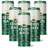 Xeque Mate drink - a mix of rum, guaraná soda, lemon and mate 355ml