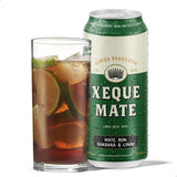 Xeque Mate drink - a mix of rum, guaraná soda, lemon and mate 355ml