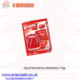 gelatina royal de morango 