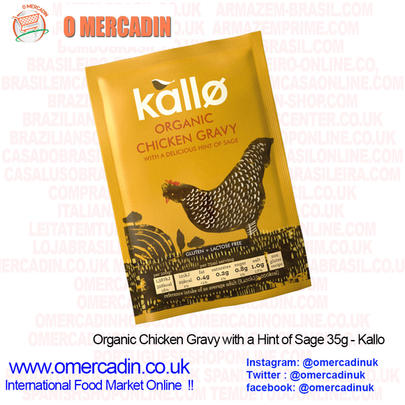 Organic Chicken Gravy with a Hint of Sage  Kallo