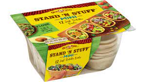 Old El Paso Mexican 12 Mini Stand 'N' Stuff Soft Flour Tortillas