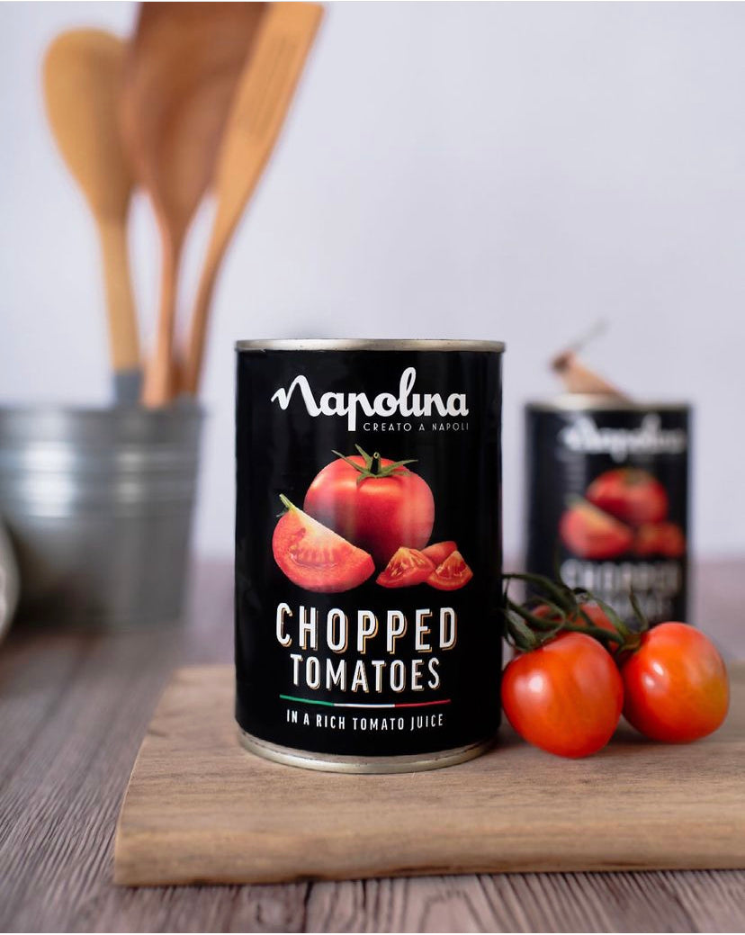 Napolina Chopped Tomatoes 400g – O Mercadin