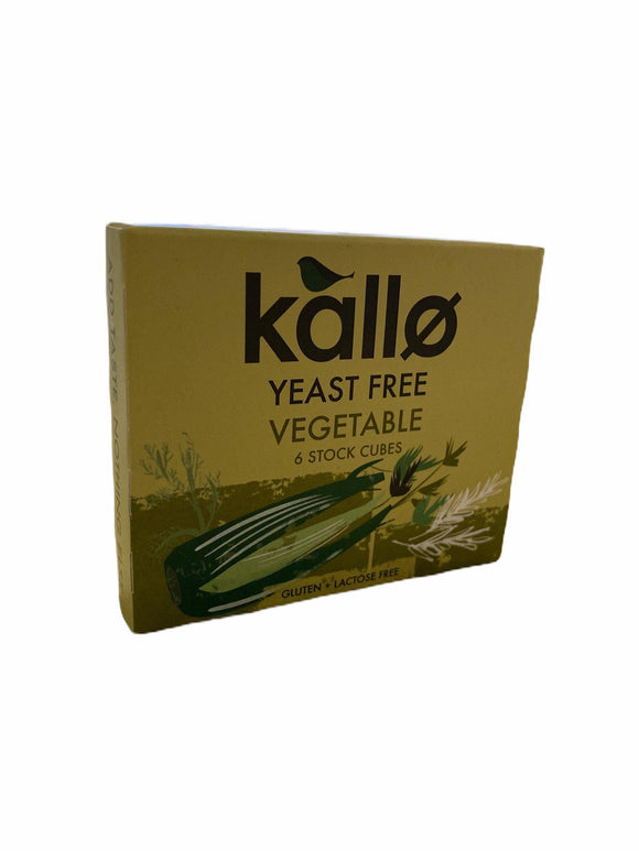 Yeast free vegetable stock cubes - Kallo - O Mercadin