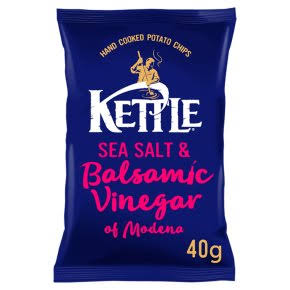 Kettle Chips Sea Salt & Balsamic Vinegar 40g