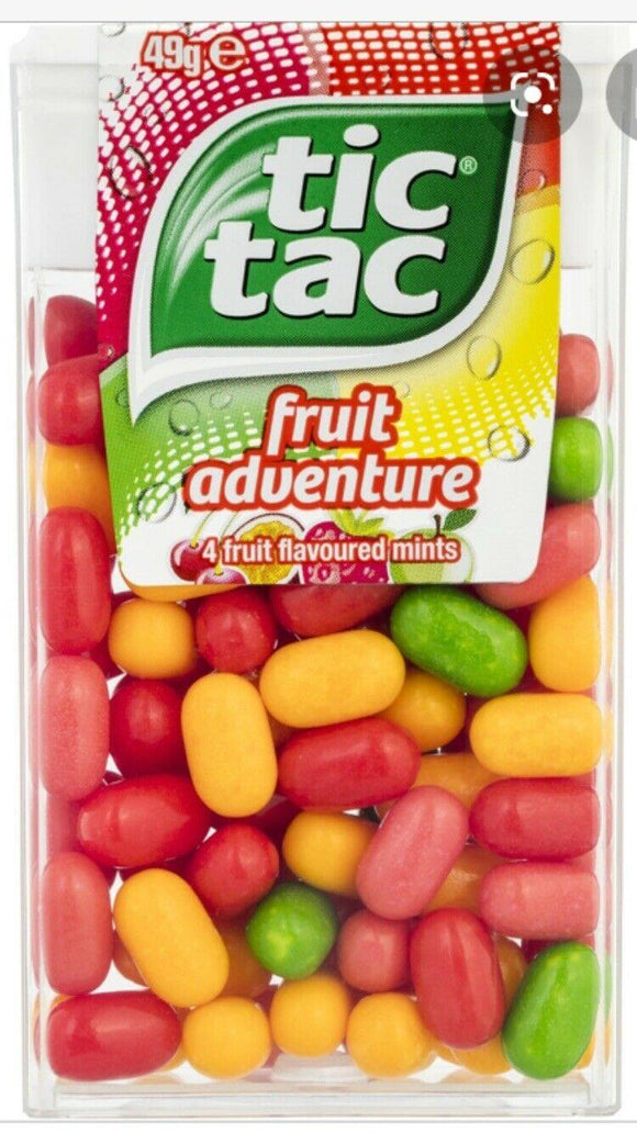 Tic Tac Fruit Adventure 18g - O Mercadin
